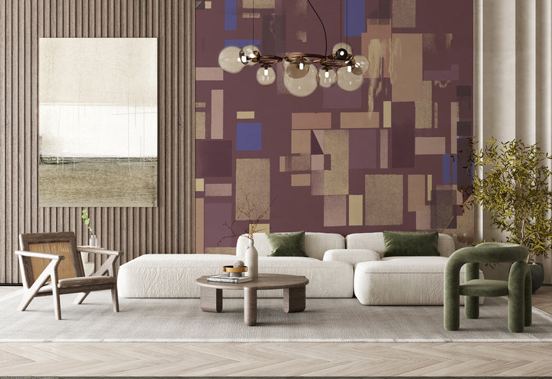 Gold Wallpaper - Bauhaus