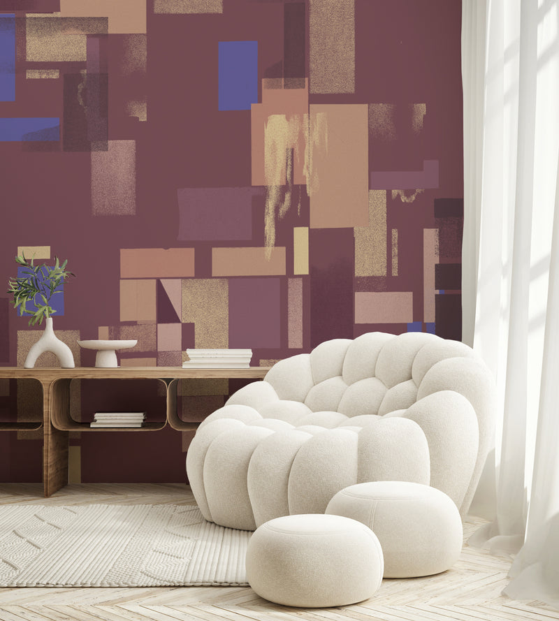 Gold Wallpaper - Bauhaus