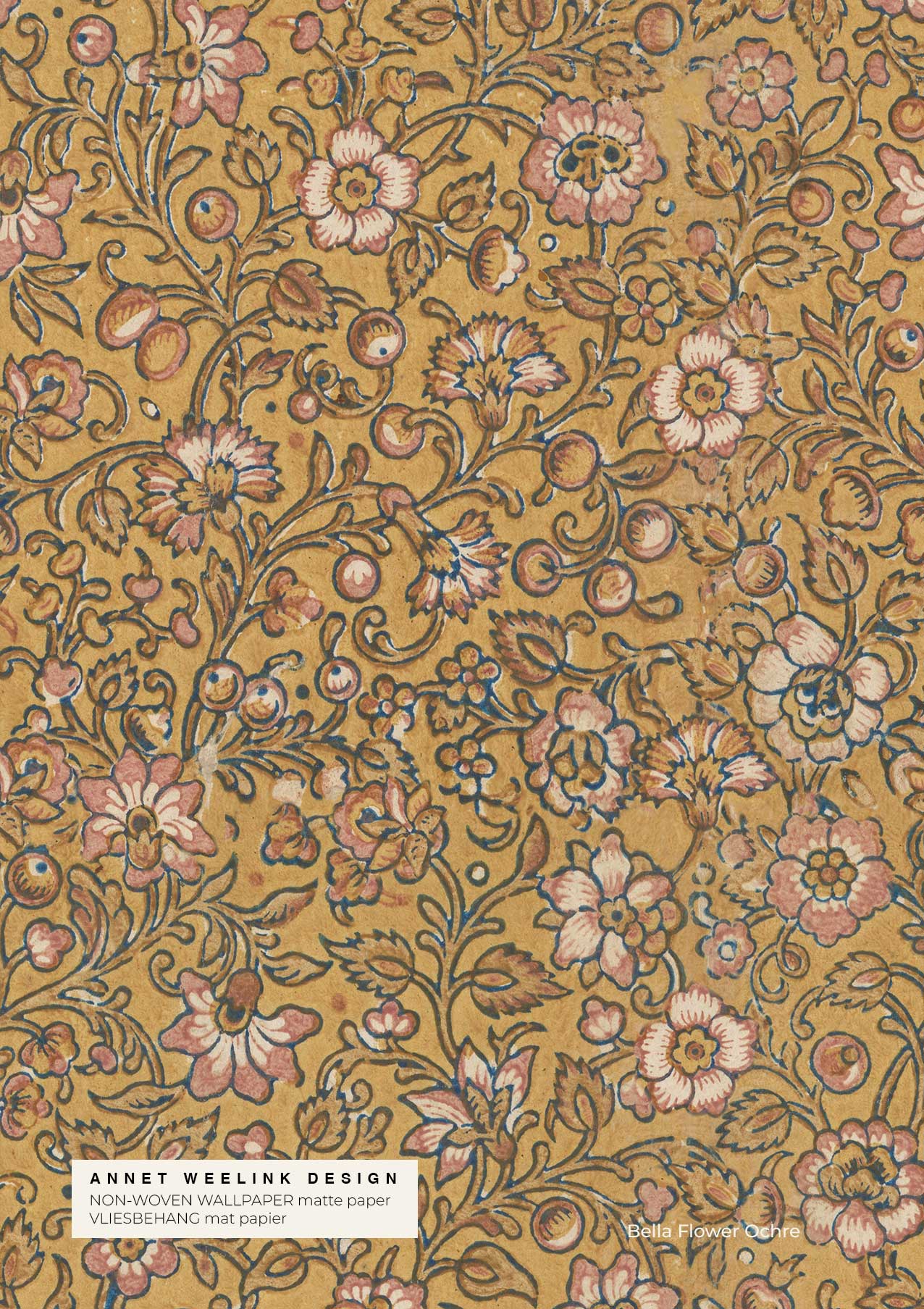 Flower Wallpaper - Bella Flower | High-Quality Designer Wallpaper ...