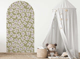 Peel and Stick Arch Wallpaper Decal - Bold Flowers
