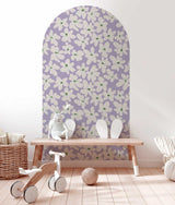 Peel and Stick Arch Wallpaper Decal - Bold Flowers