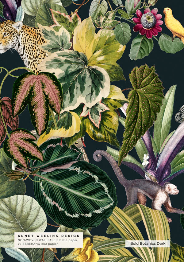 Muestra de papel pintado - Bold Botanics