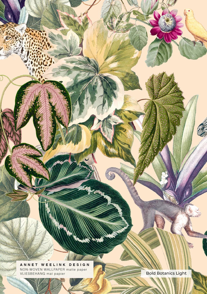 Échantillon de papier peint - Bold Botanics