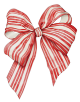 Kerstmuursticker - Kerststrik (set van 4)