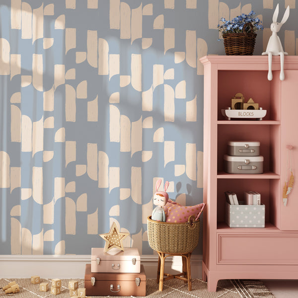 Wallpaper on roll - Brick Bop