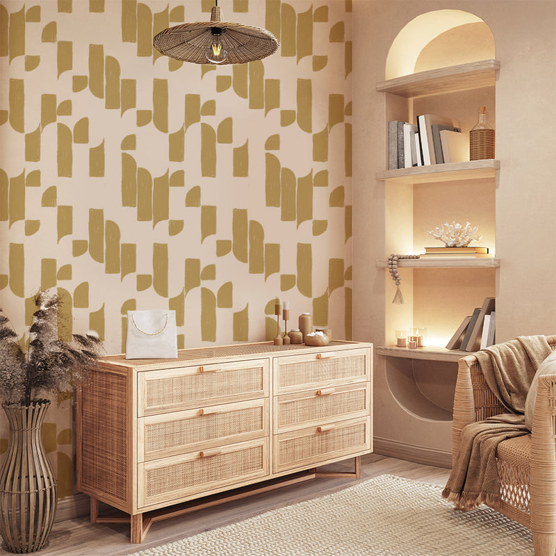 Wallpaper on roll - Brick Bop