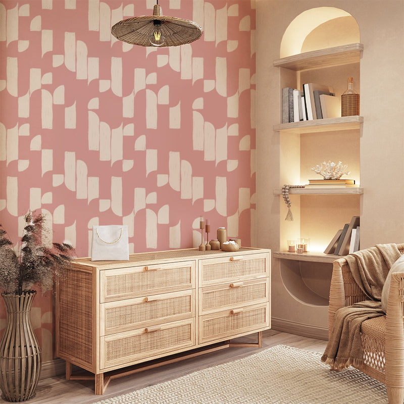 Wallpaper on roll - Brick Bop