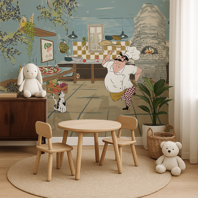 Fun Food Wallpaper - Chef Italiano
