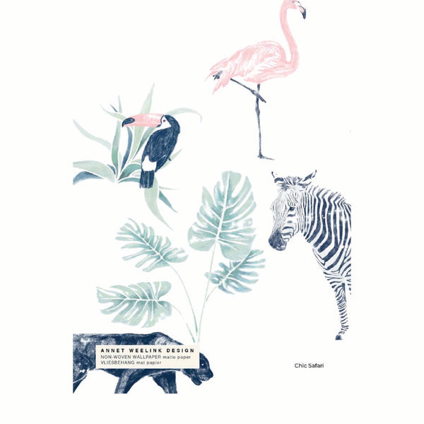 Muestra de papel pintado -  Chiq Safari