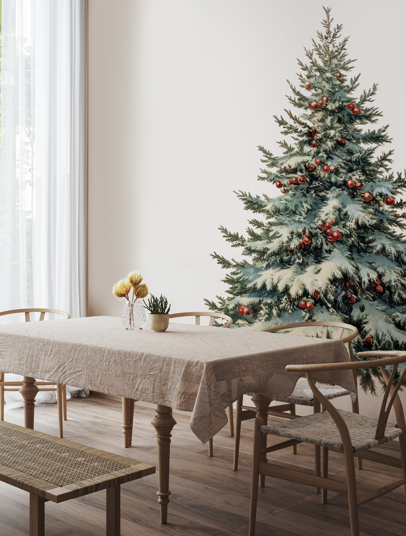 Kerstmuursticker - Kerstboom