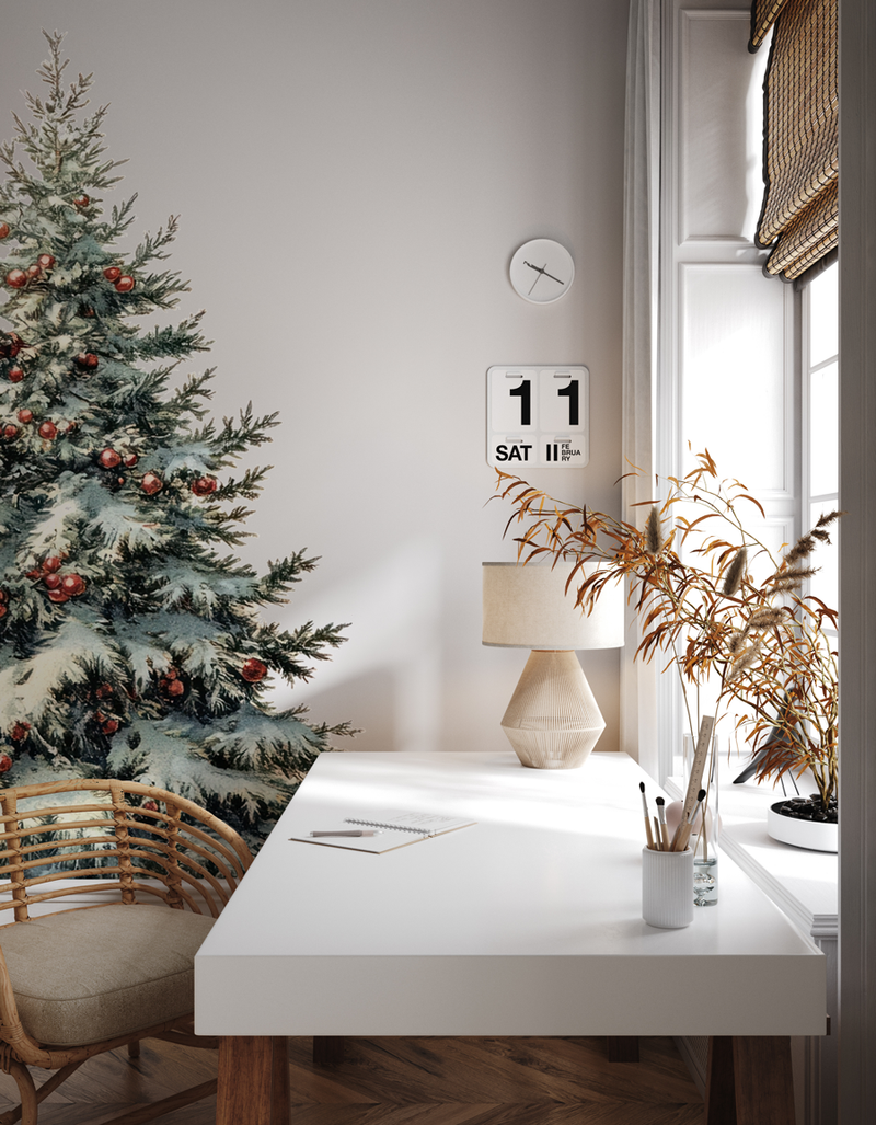 Kerstmuursticker - Kerstboom