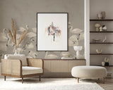 Oiseau Papier peint - Dancing Swan