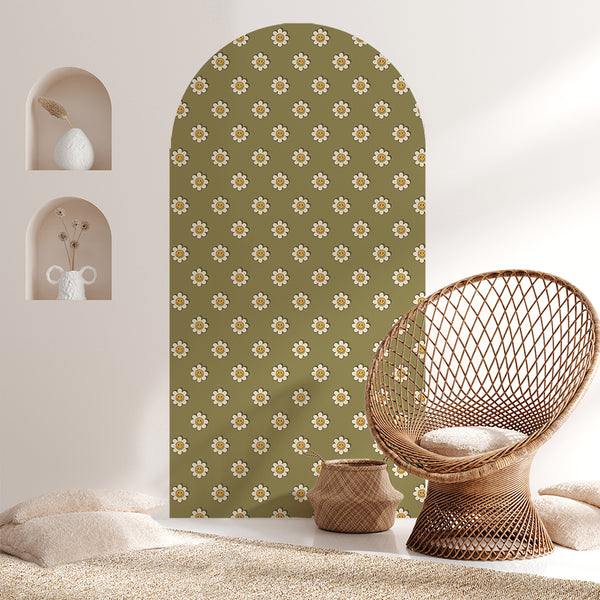 Peel and Stick Arch Wallpaper Decal - Dandy Daisy
