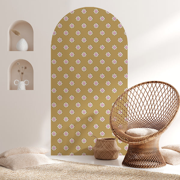 Peel and Stick Arch Wallpaper Decal - Dandy Daisy