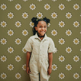 Wallpaper on roll - Dandy Daisy