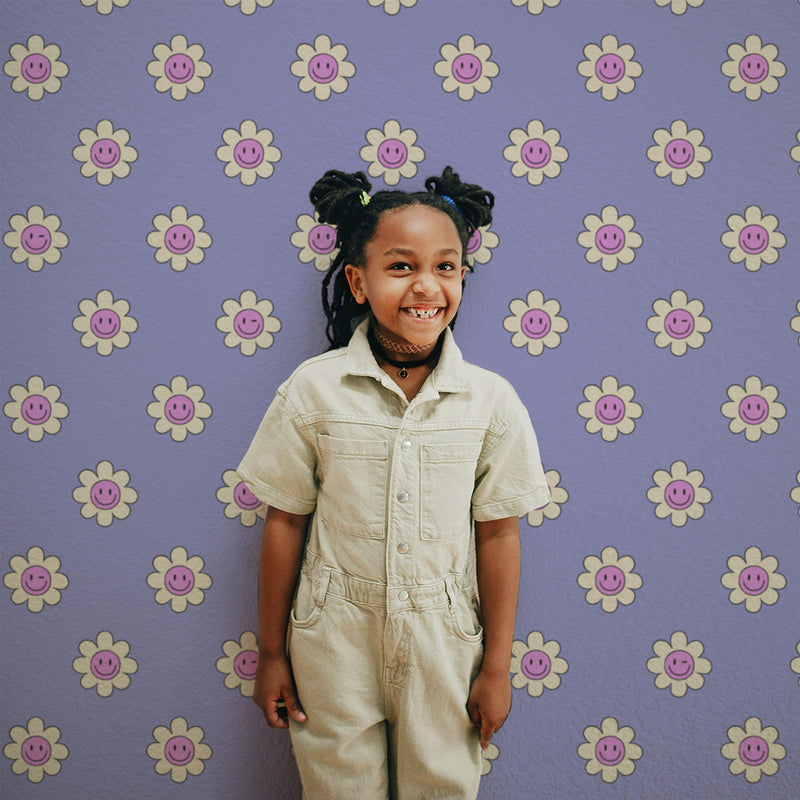 Wallpaper on roll - Dandy Daisy