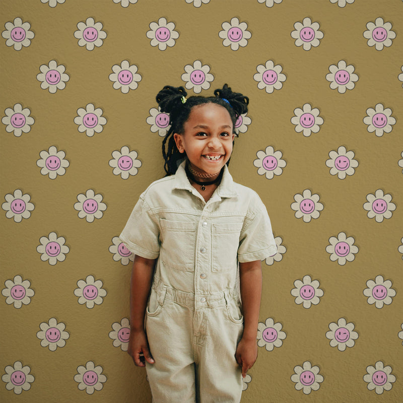 Wallpaper on roll - Dandy Daisy