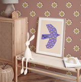Wallpaper on roll - Dandy Daisy