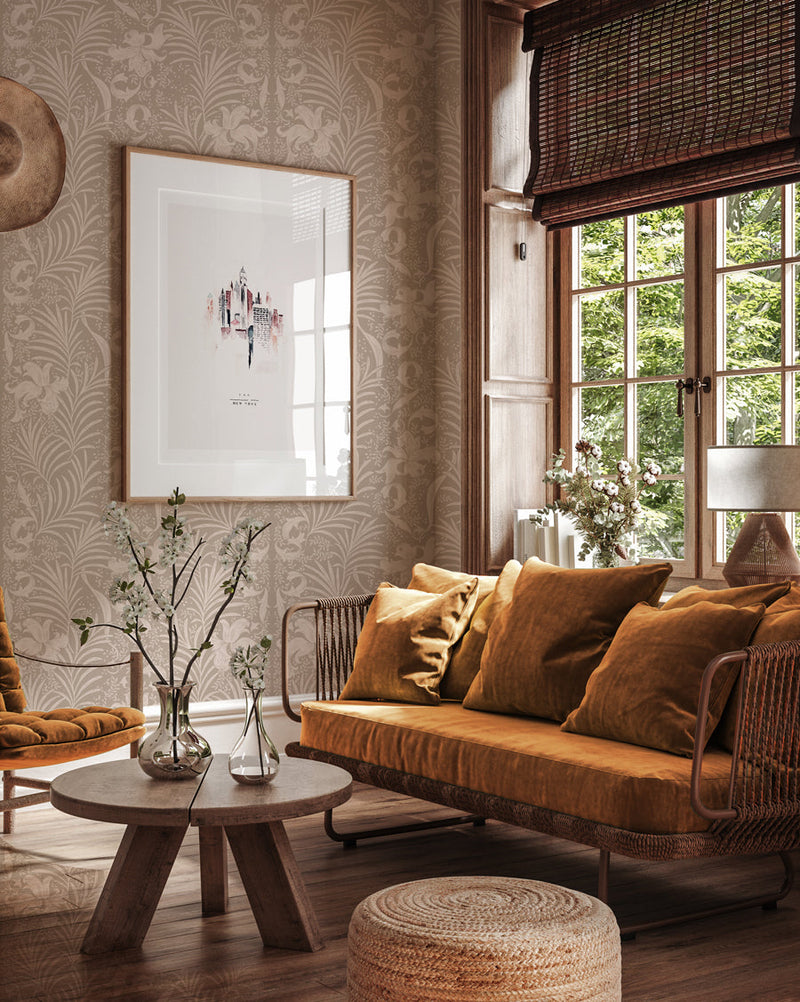 Wallpaper Sample - Donna Floral