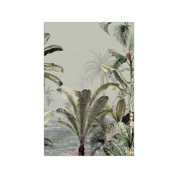Mini poster A5 -Dreamy Jungle Green