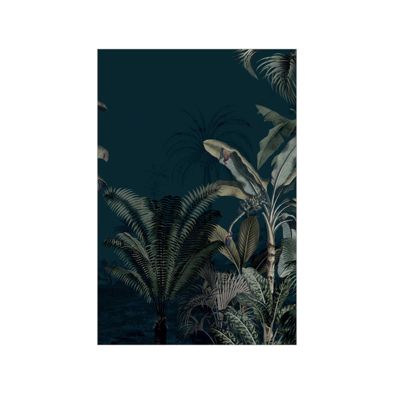 Mini-Poster A5 - Dreamy Jungle Dark