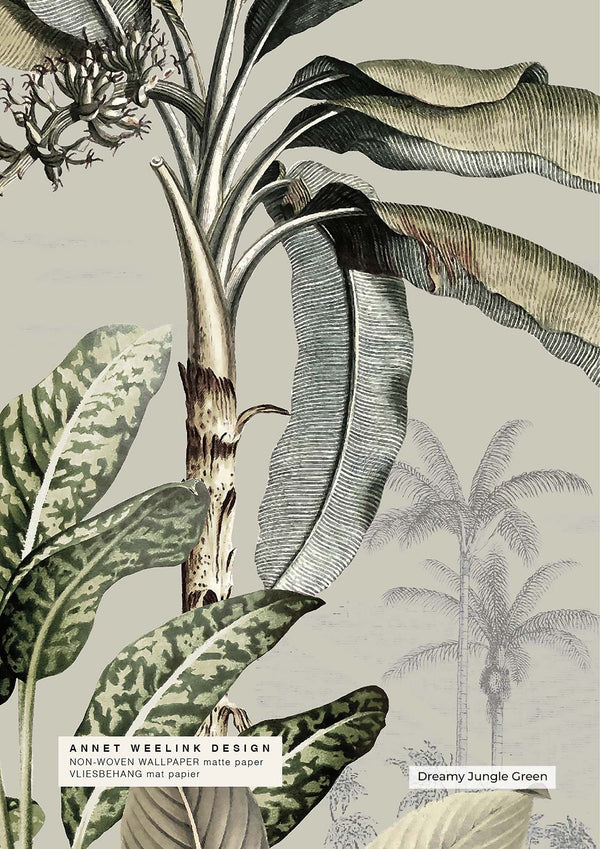 Muestra de papel pintado - Dreamy Jungle