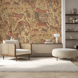 Dusk  Horses - Grasscloth Wallpaper