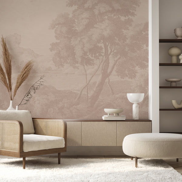 Landscape Wallpaper - Engraved