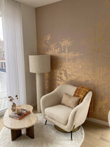 Papier peint Gold - Foliage Field
