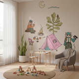 Wall Decal Set - Funky Explorer