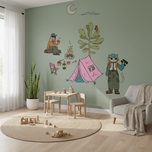 Wall Decal Set - Funky Explorer