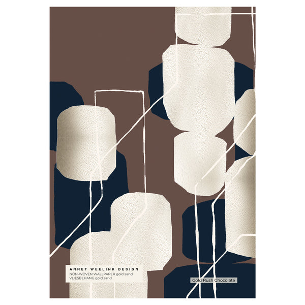 Gold Muestra de papel pintado - Gold Rush