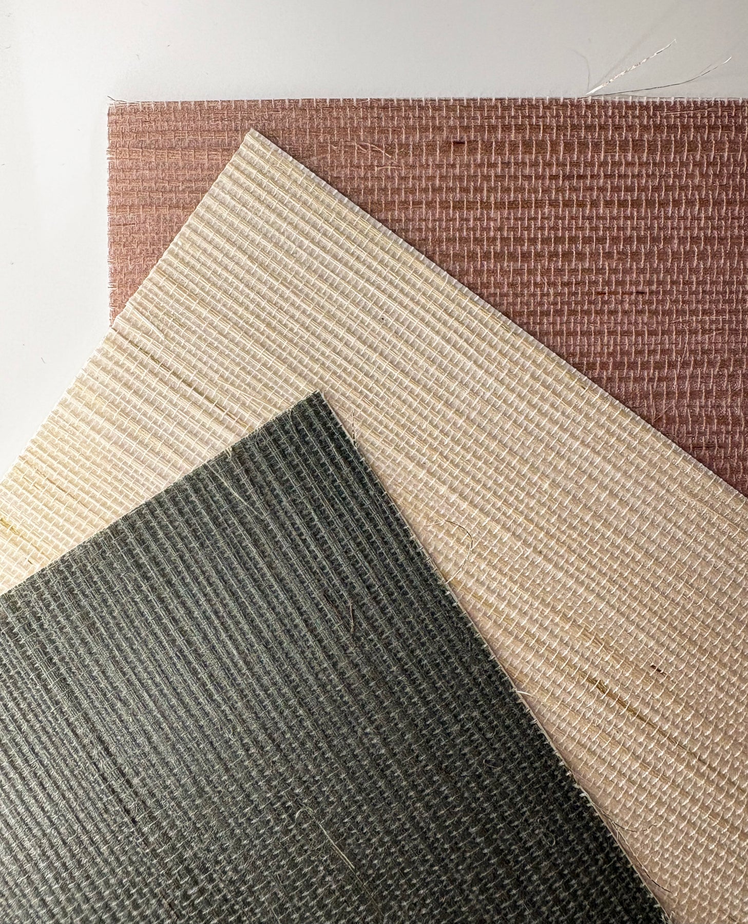 Grasscloth behang textuur door Annet Weelink Design