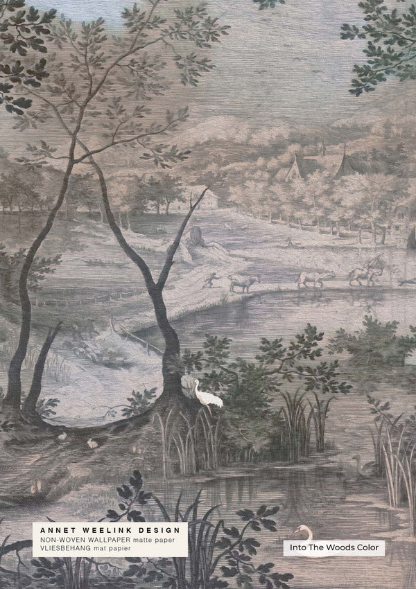Muestra de papel pintado - Into the Woods