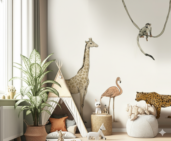 Wall Decal Set - Jungle Jazz