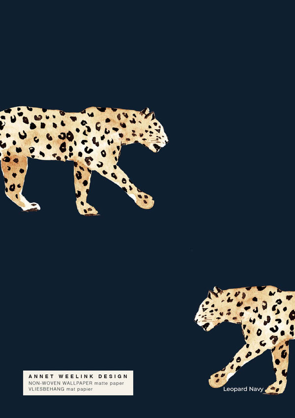 Muestra de papel pintado - Leopard