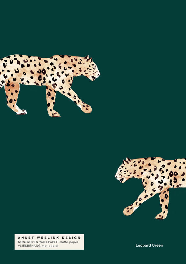 Muestra de papel pintado - Leopard