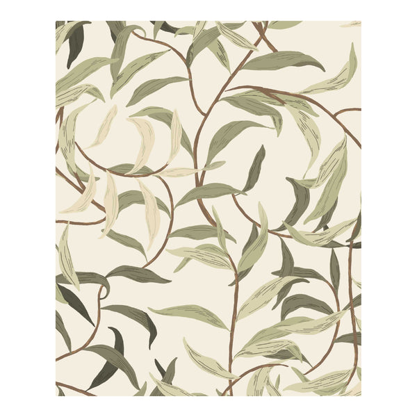 Muestra de papel pintado - Lola Leaves