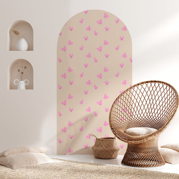 Peel and Stick Arch Wallpaper Decal - Love Drop