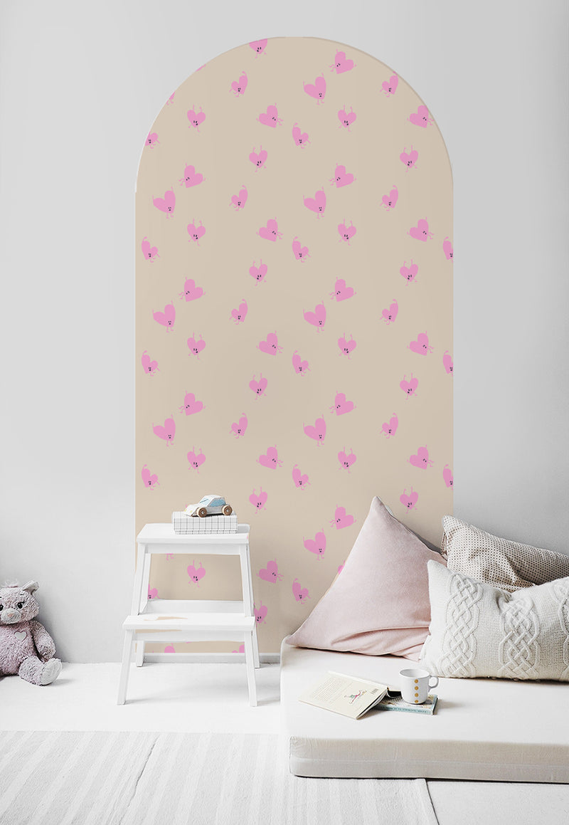 Peel and Stick Arch Wallpaper Decal - Love Drop