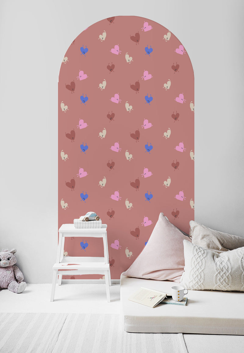 Peel and Stick Arch Wallpaper Decal - Love Drop