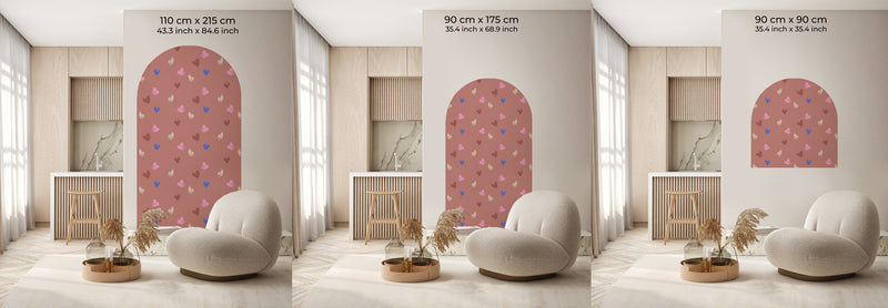 Peel and Stick Arch Wallpaper Decal - Love Drop