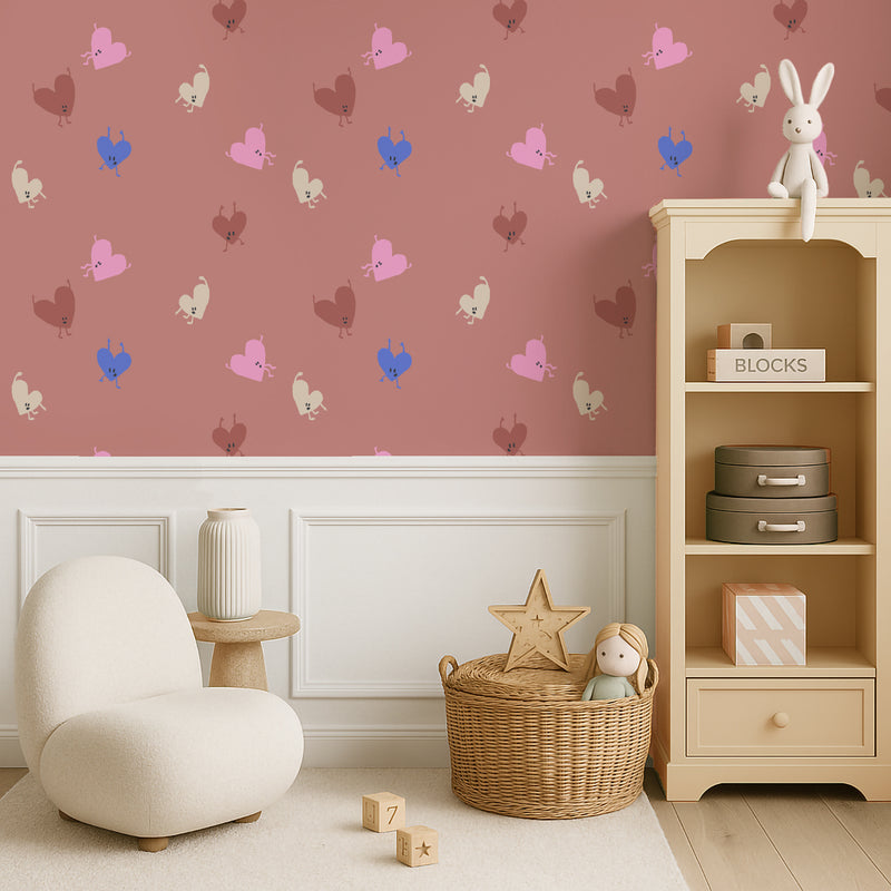 Wallpaper on roll - Love Drop