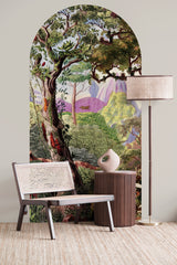 Peel and Stick Arch Wallpaper Decal - luminous tropics