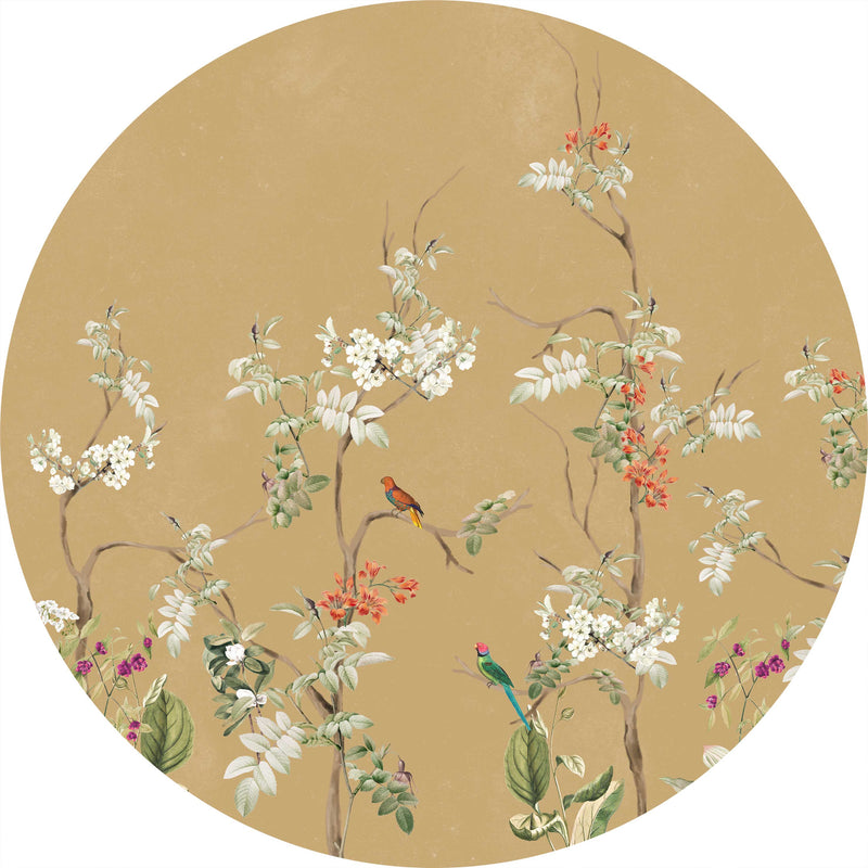 Ronde muurstickers - Lush Eden