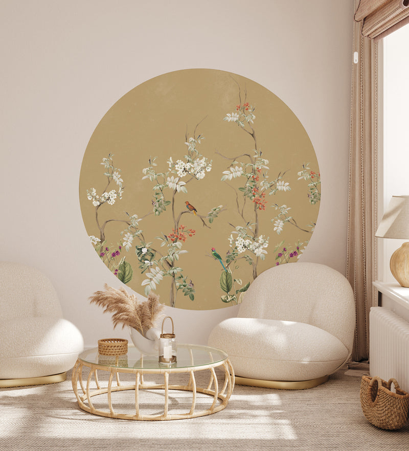 Ronde muurstickers - Lush Eden
