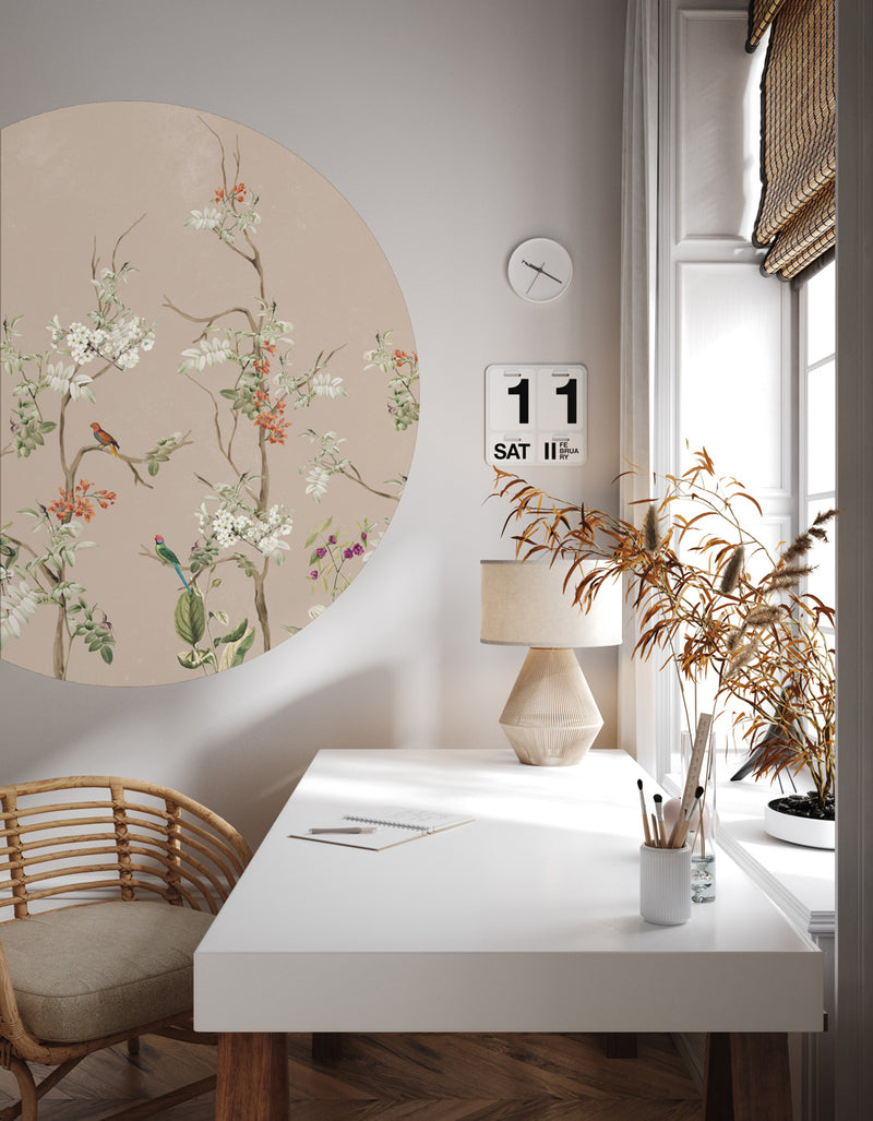 Ronde muurstickers - Lush Eden