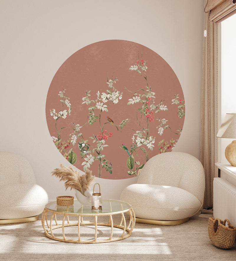 Ronde muurstickers - Lush Eden