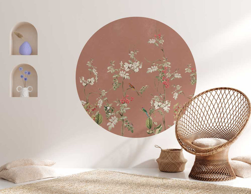 Ronde muurstickers - Lush Eden