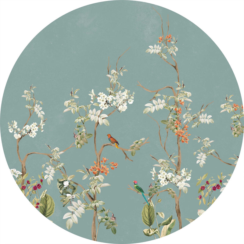 Ronde muurstickers - Lush Eden